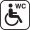 Whashrooms for handicapped